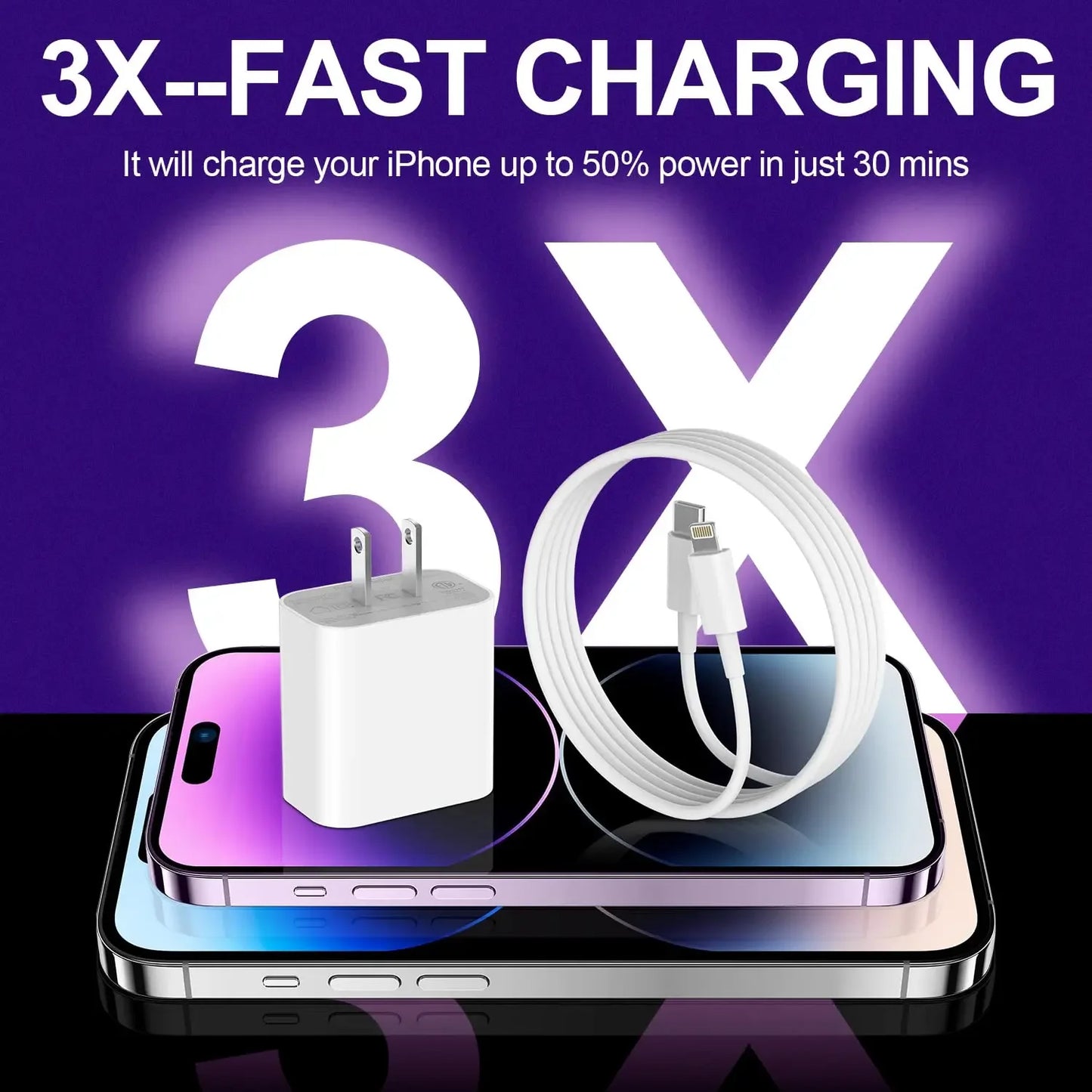 iPhone 6FT Super Fast Charging  Cable