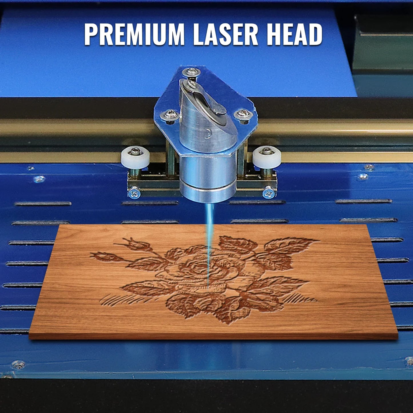 VEVOR 50W Laser Engraver CO2 Laser Engraving Machine 400*400MM M2 Controller Laser Cutting Engraving Machine For Acrylic Wood