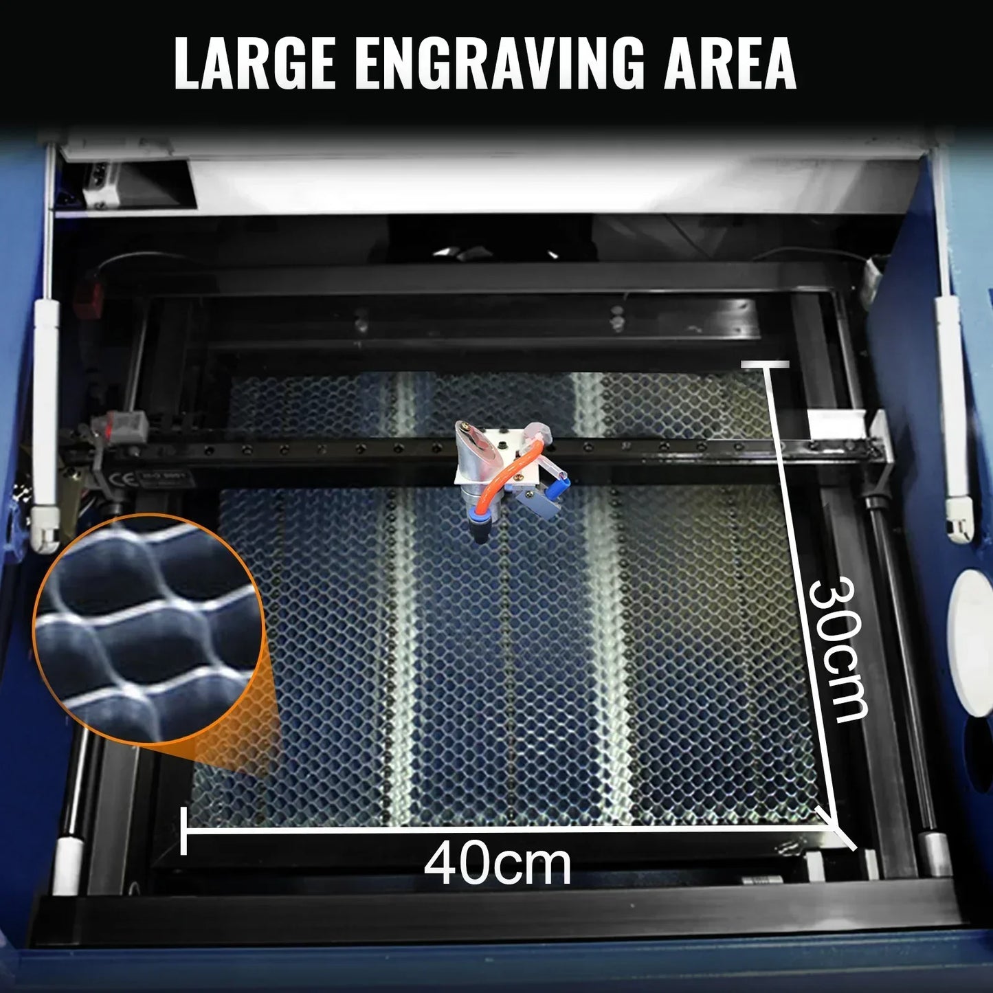 VEVOR 50W CO2 Laser Cutter Engraver