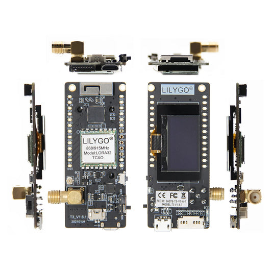 LILYGO® LoRa32 V2.1 ESP32 Development Board



LILYGO® LoRa32 V2.1 ESP32 LoRa Development Board, SX1276 SX1278 Module, 433MHz 868MHz 915MHz, 0.96 Inch OLED, DIY WIFI Bluetooth