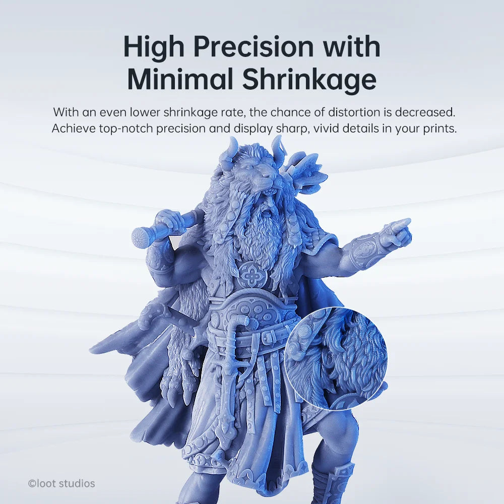 ANYCUBIC Newest HD Gray Resin 405nm UV Resin For Photon 3D Printer High Precision UV Photopolymer Resin