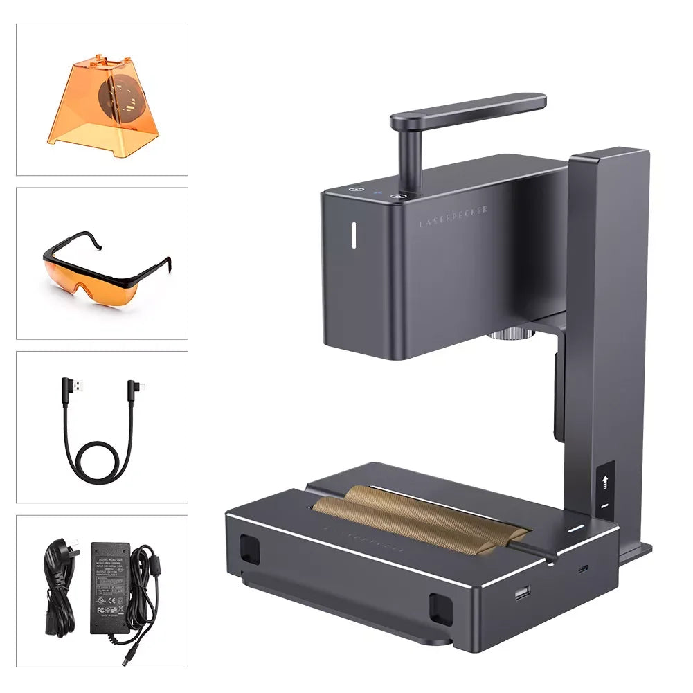 Laserpecker Laser Engraving Machine With 5W 2K Bluetooth 5.0