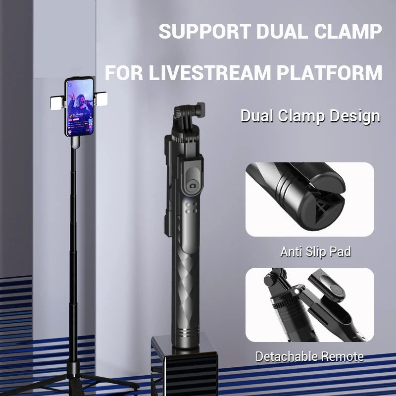 FANGTUOSI 1750mm Tripod Stand For Smartphones