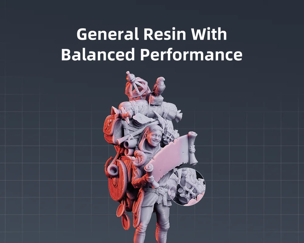 ANYCUBIC Newest HD Gray Resin 405nm UV Resin For Photon 3D Printer High Precision UV Photopolymer Resin