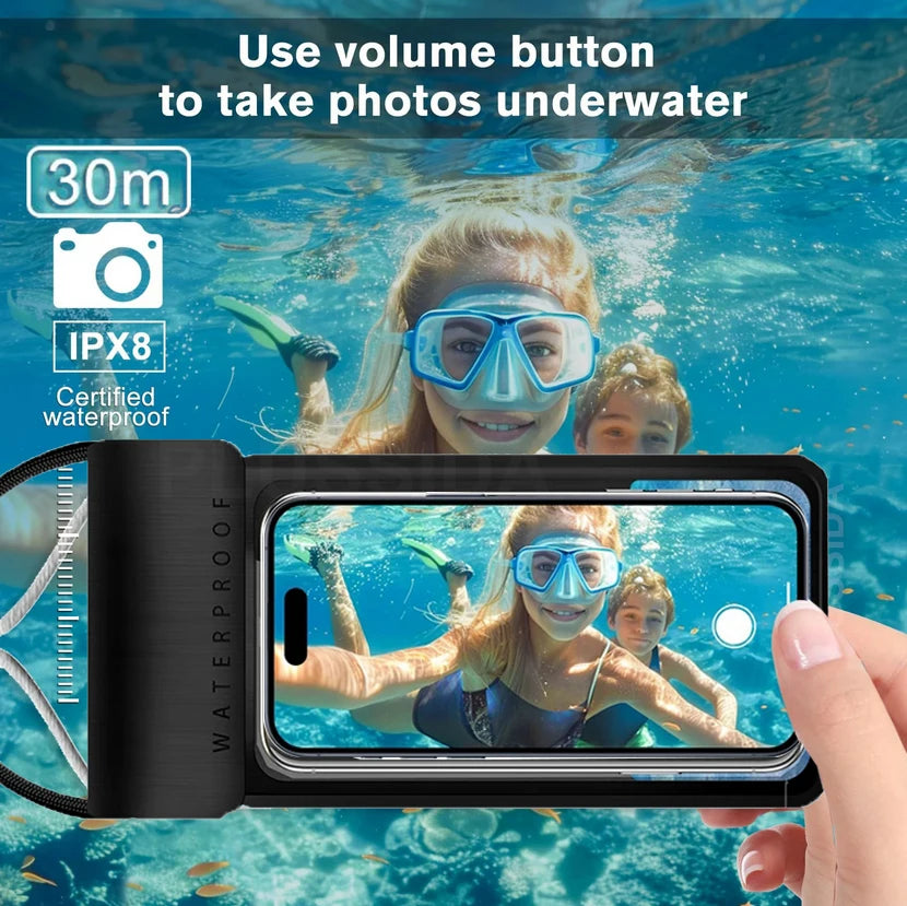 IPX8 Universal Waterproof Cell Phone Pouch Case