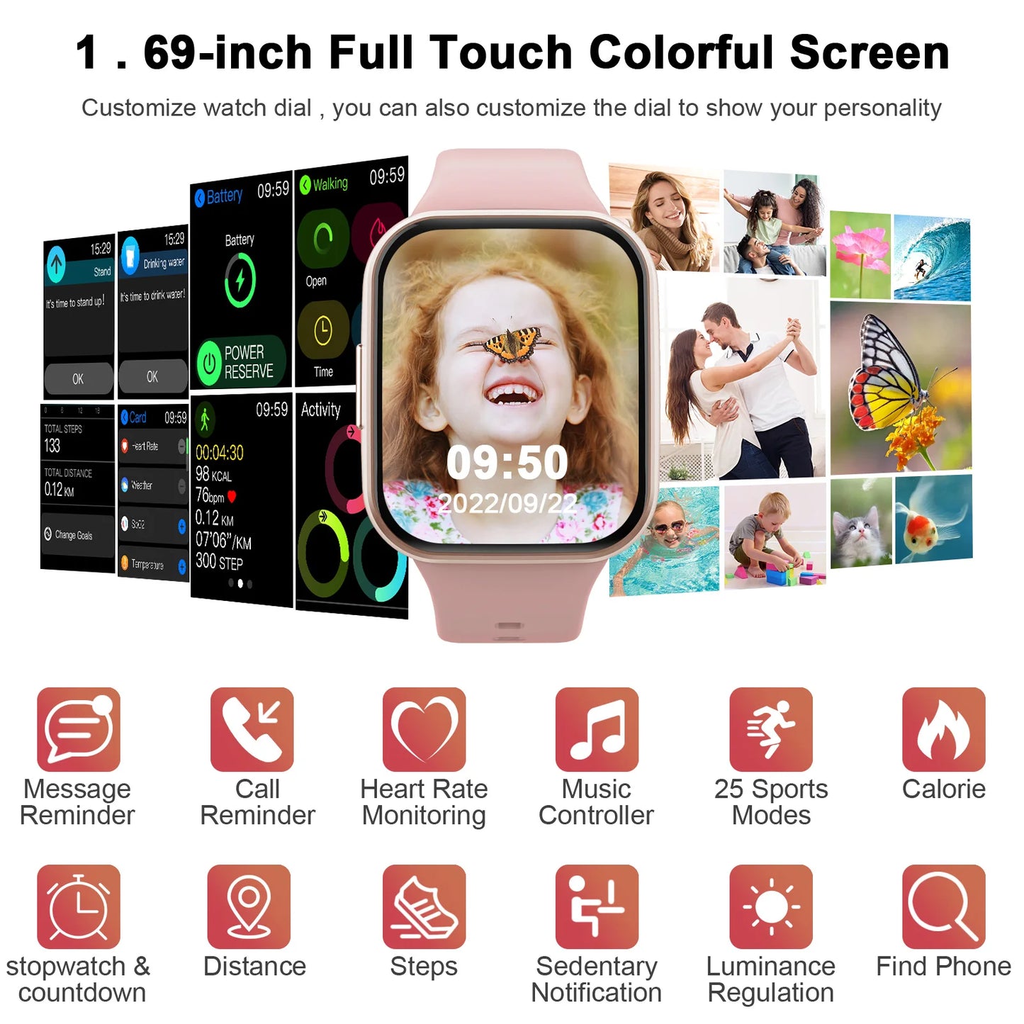 Smart Watch for Men and Women