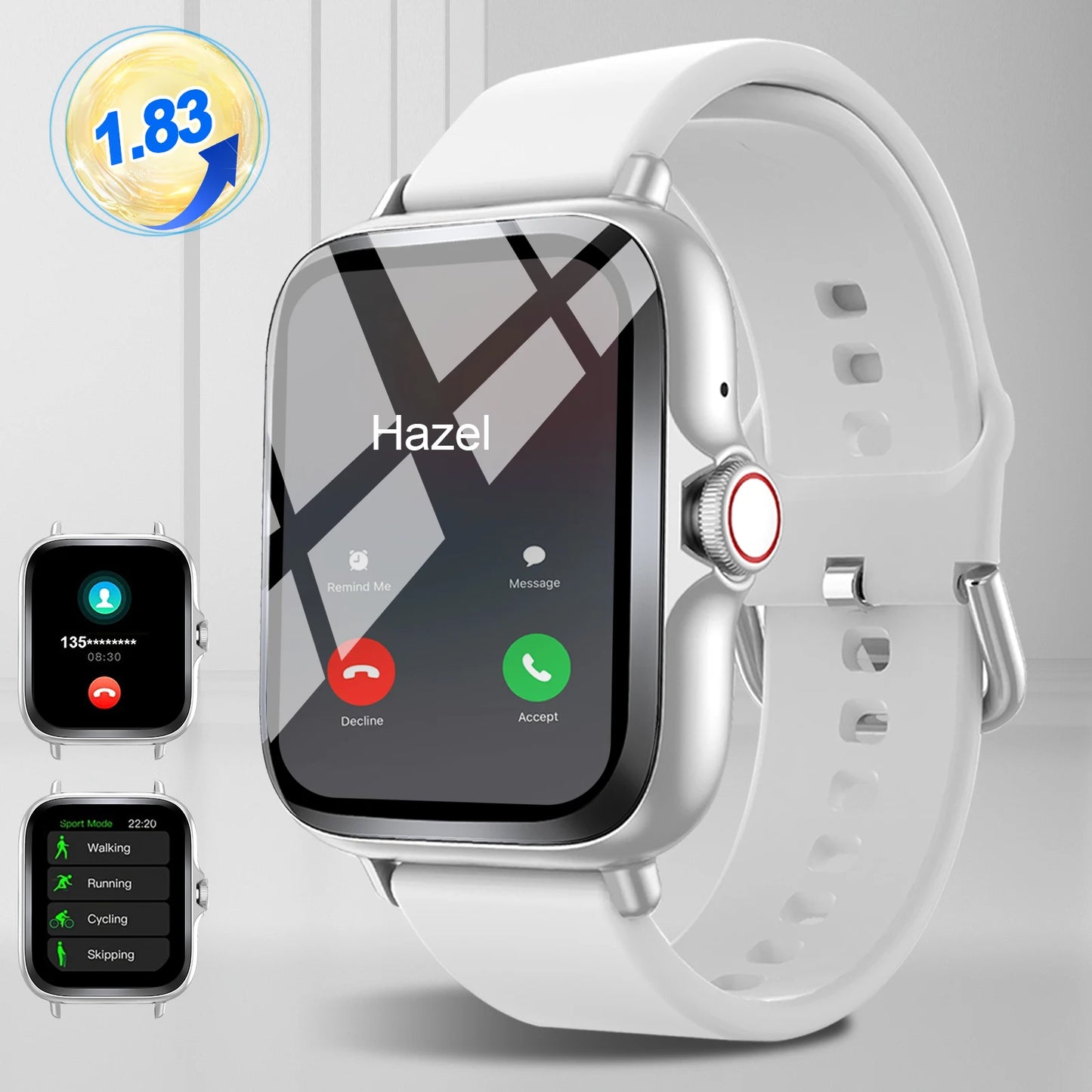 Smart watch, multi-sport mode, suitable for men and women.